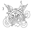 trap tattoo design idea