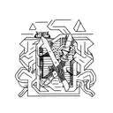 trap tattoo design idea