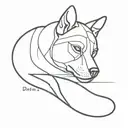 dexter's wedge tattoo design idea