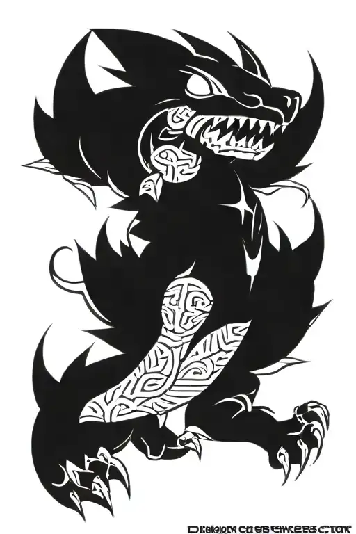 Digimon sleeve tattoo inspired tattoo design idea