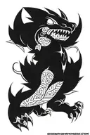 Digimon sleeve tattoo inspired tattoo design idea