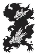 Digimon sleeve tattoo inspired tattoo design idea