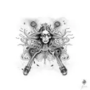 Alice in Chains Jar of Flies album tattoo design idea