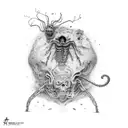 Alice in Chains Jar of Flies album tattoo design idea