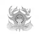 ayahuasca  tattoo design idea