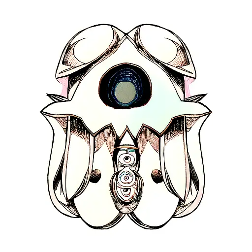 Hamsa Symbol tattoo design idea