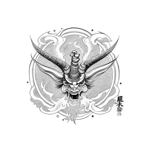 Baphomet  tattoo design idea