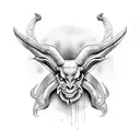 Baphomet  tattoo design idea