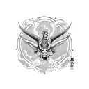 Baphomet  tattoo design idea