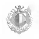 Italian flag  tattoo design idea