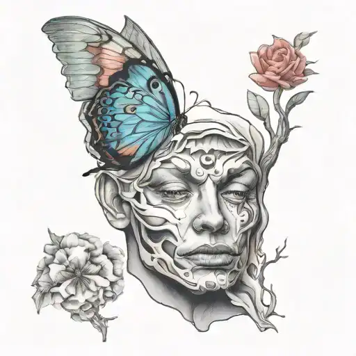solitude tattoo design idea