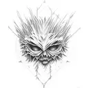 scarecrow tattoo design idea