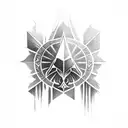 assassins creed logo tattoo design idea