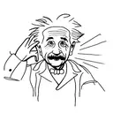 albert einstein psicodeloc tattoo design idea