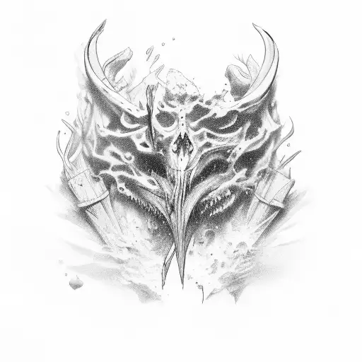 corvo tattoo design idea