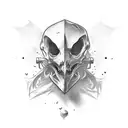 corvo tattoo design idea