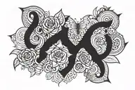 601 tattoo design idea