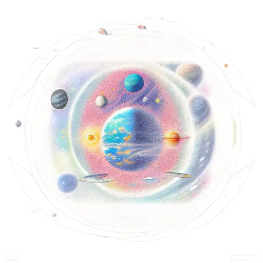 Solar System tattoo design idea