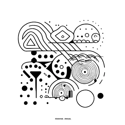 number 2000 and 2022 tattoo design idea