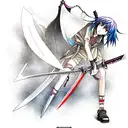 Sword anime  tattoo design idea