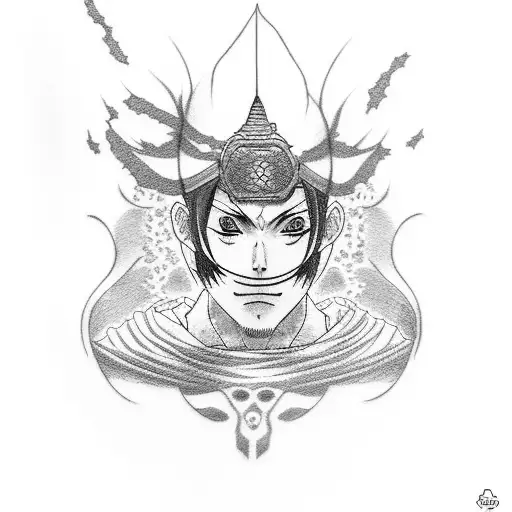 itachi  tattoo design idea
