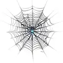 Spider Web tattoo design idea