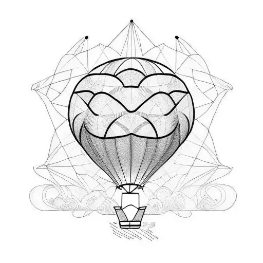 change the design in the balloon tattoo design idea