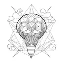 change the design in the balloon tattoo design idea