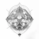 less shading more line work  tattoo design idea