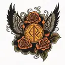 burzum tattoo design idea