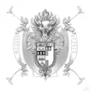 Romanian Coat of Arms  tattoo design idea
