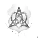 Infinity Symbol with Lukas and Alivia tattoo design idea