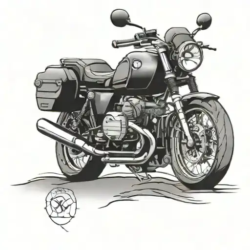 BS bmw tattoo design idea