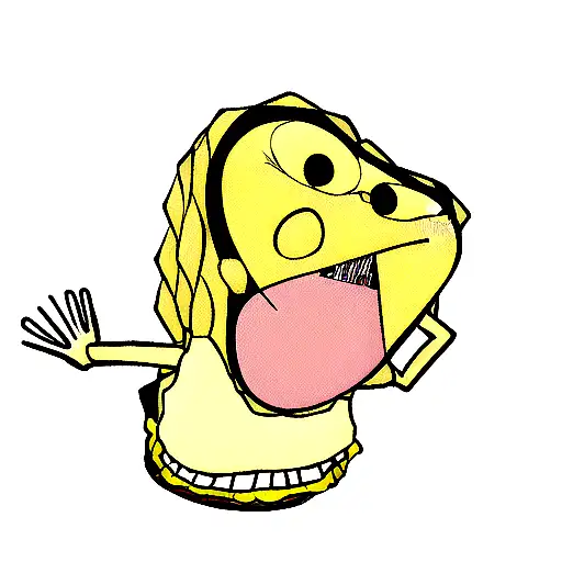 Spongebob  tattoo design idea