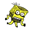 Spongebob  tattoo design idea