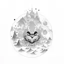 outer wilds tattoo design idea