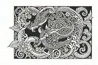 husband watching your tattoo design idea