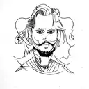 johnny depp tattoo design idea