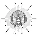 taco tattoo design idea