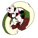 FERRET tattoo design idea