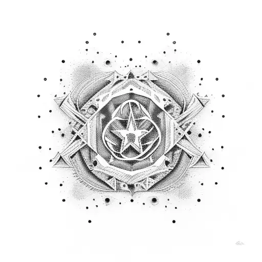 Blue Star Print Solutions Ltd tattoo design idea