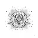 Blue Star Print Solutions Ltd tattoo design idea