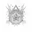 Blue Star Print Solutions Ltd tattoo design idea