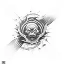 Shingeki no kyojin  tattoo design idea