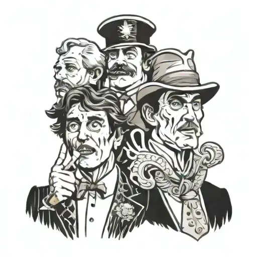 Monty python tattoo design idea