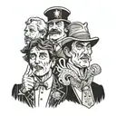 Monty python tattoo design idea