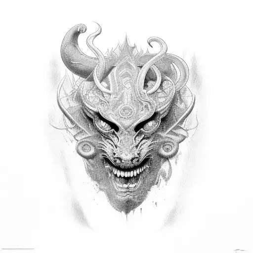 chimera tattoo design idea