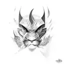 chimera tattoo design idea