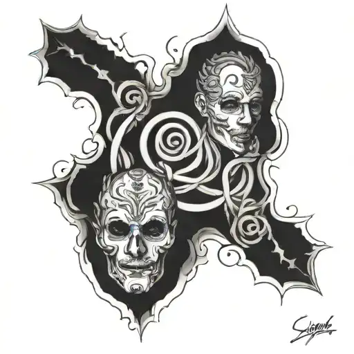 suspicion and betrayal tattoo design idea