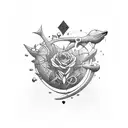 loyalty over love tattoo design idea